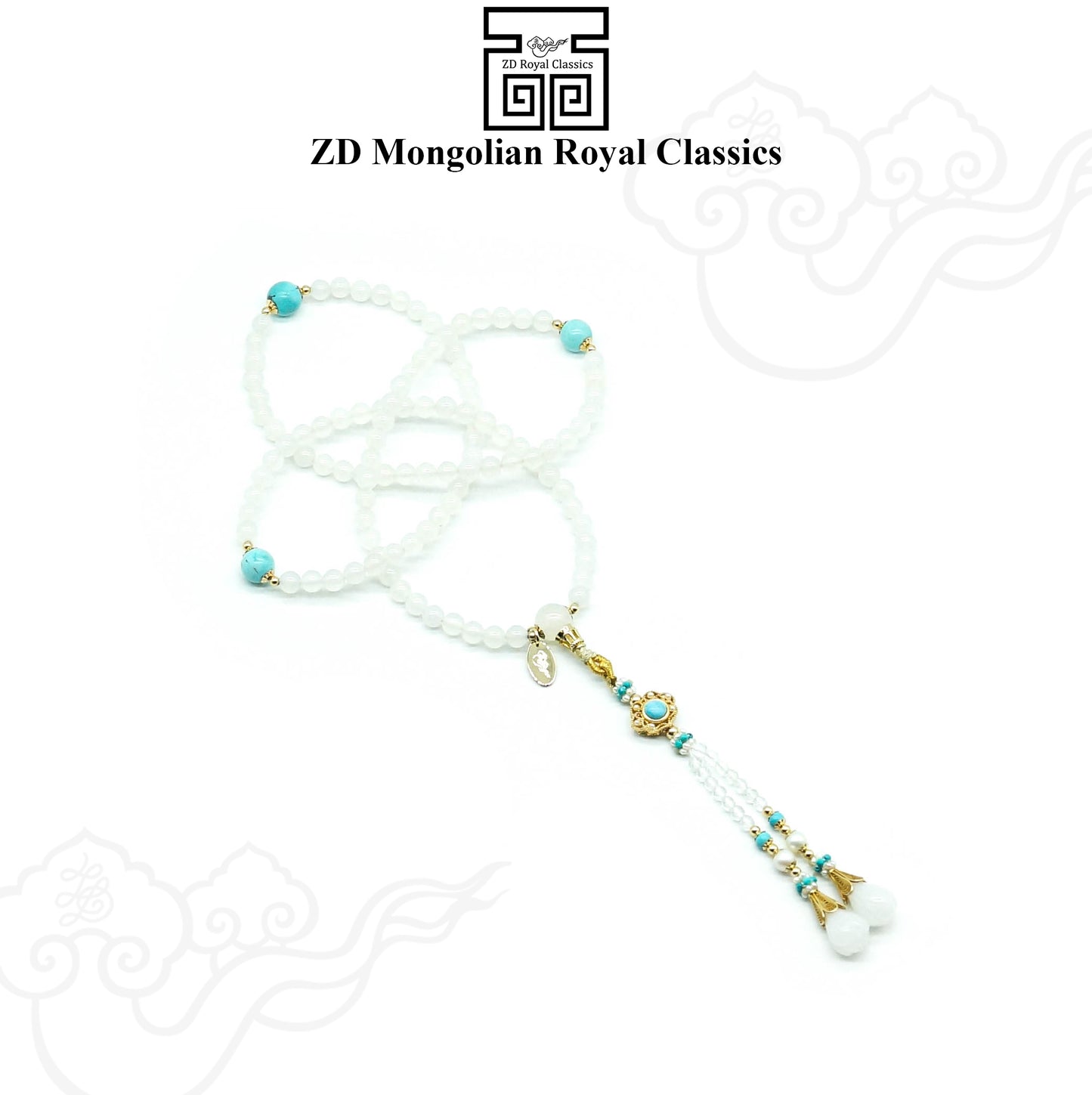 Peaceful action mala of White Dakini