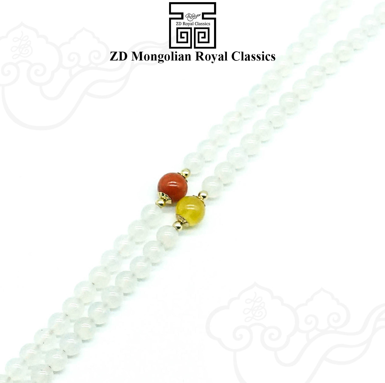 Peace and beauty mala with Five chakras